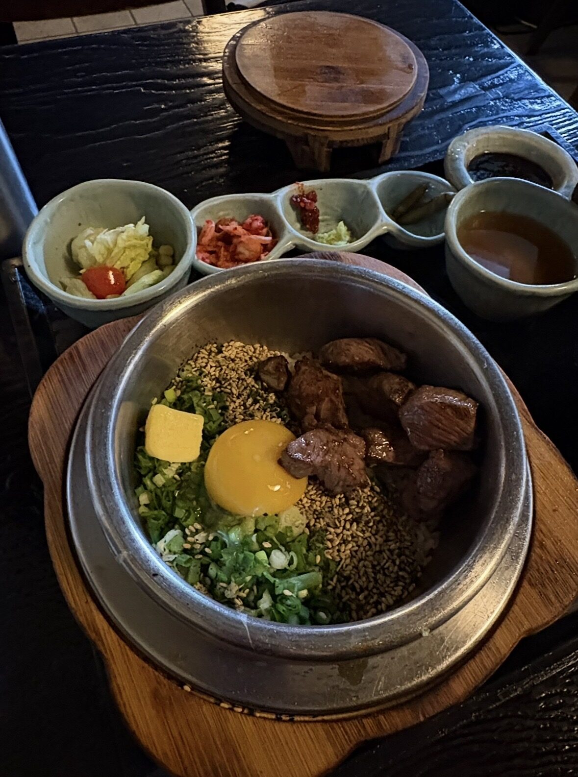 ソルソッ 聖水店のステーキ釜飯