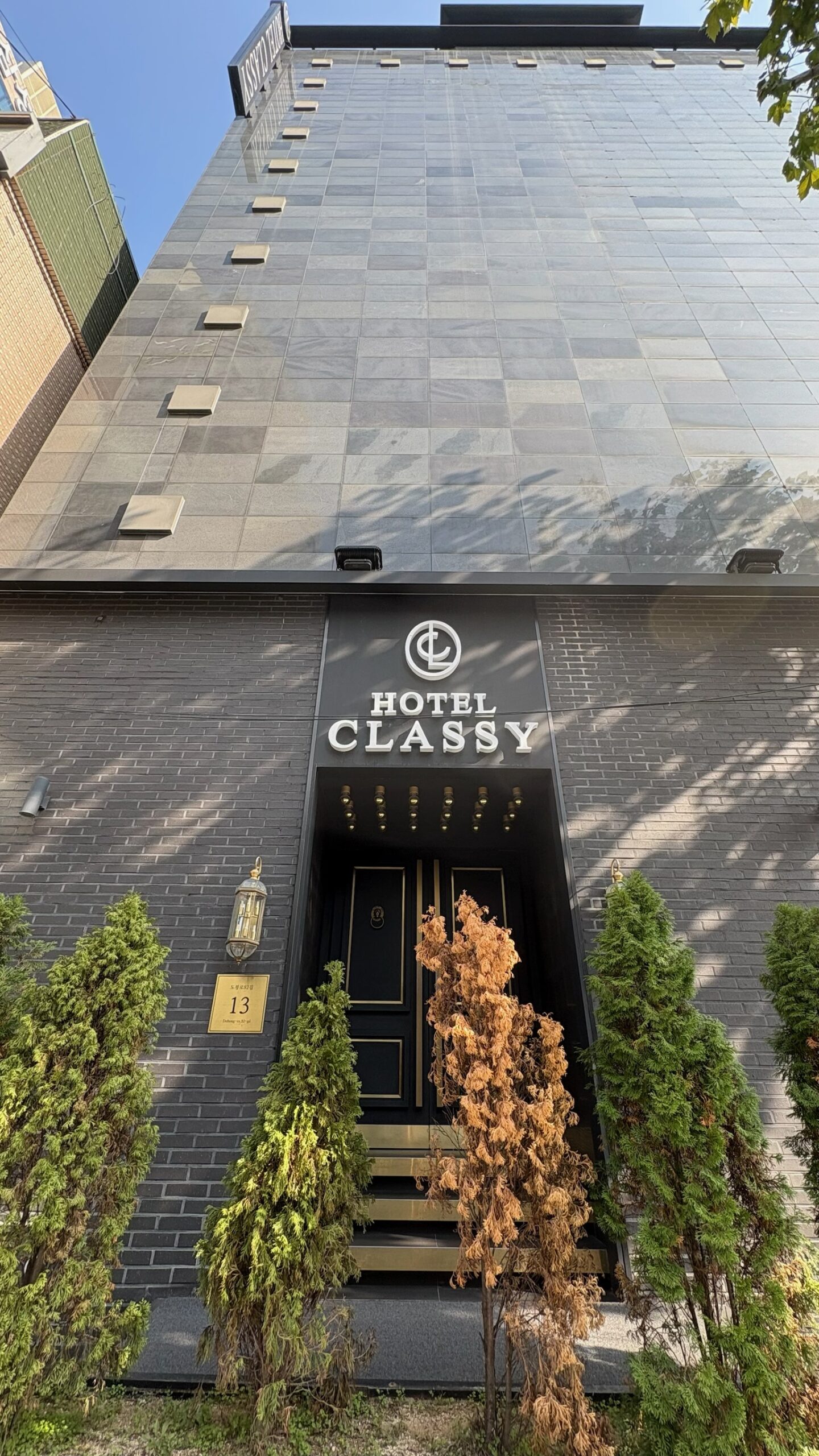 ホテルクラッシー入口