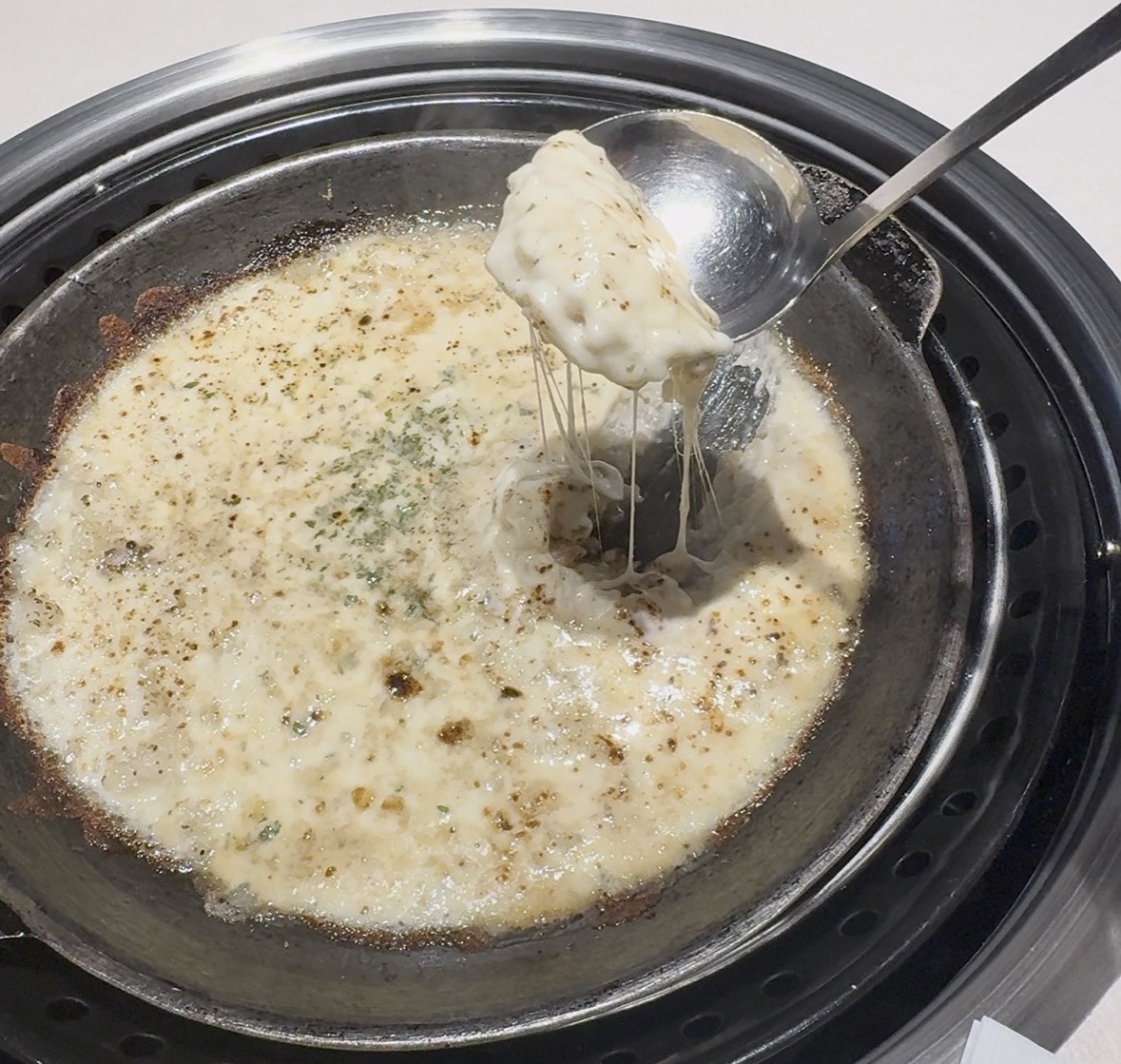 クリームチーズ炒め飯