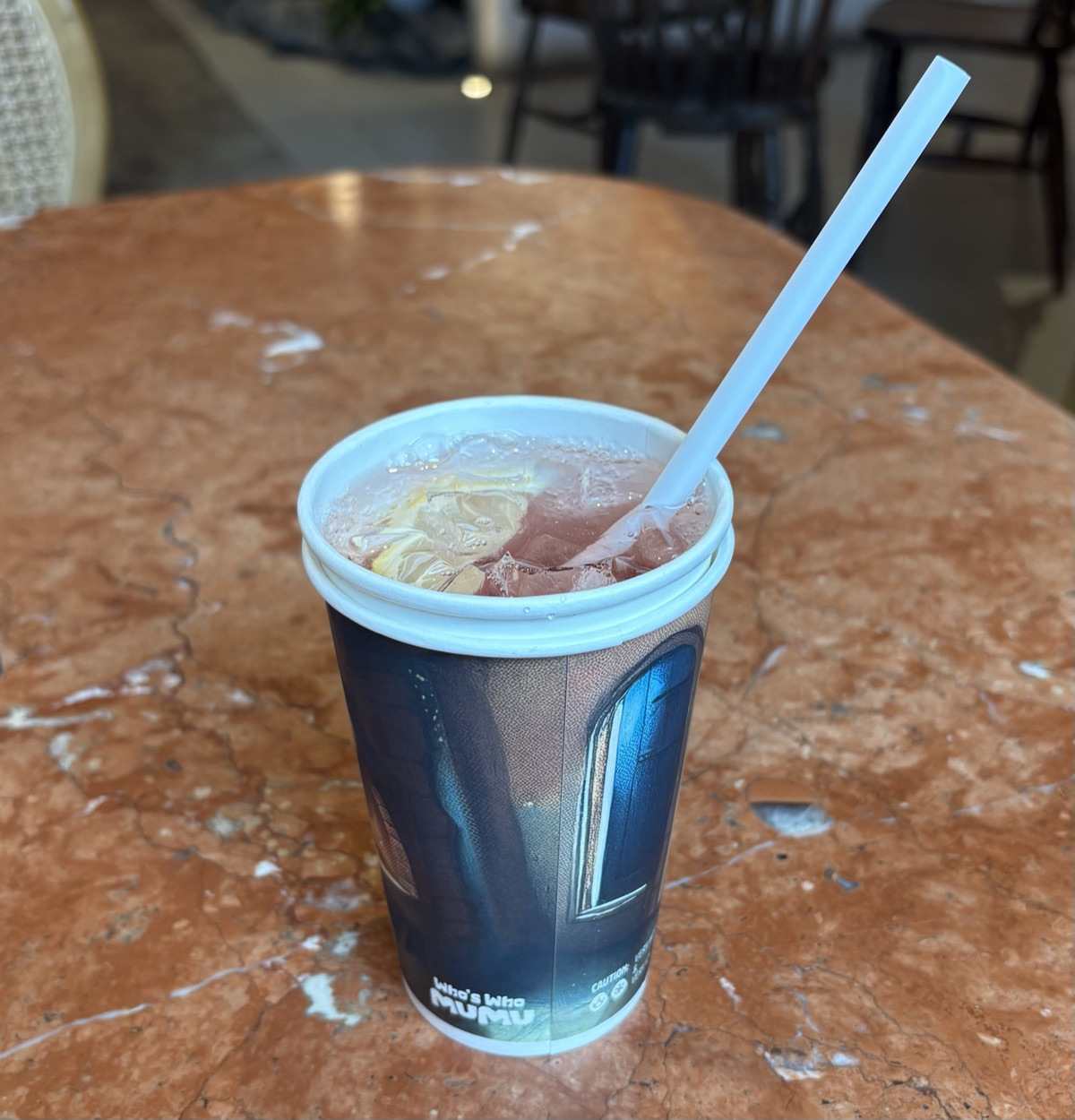 MUMUベーカリーで飲んだジュース